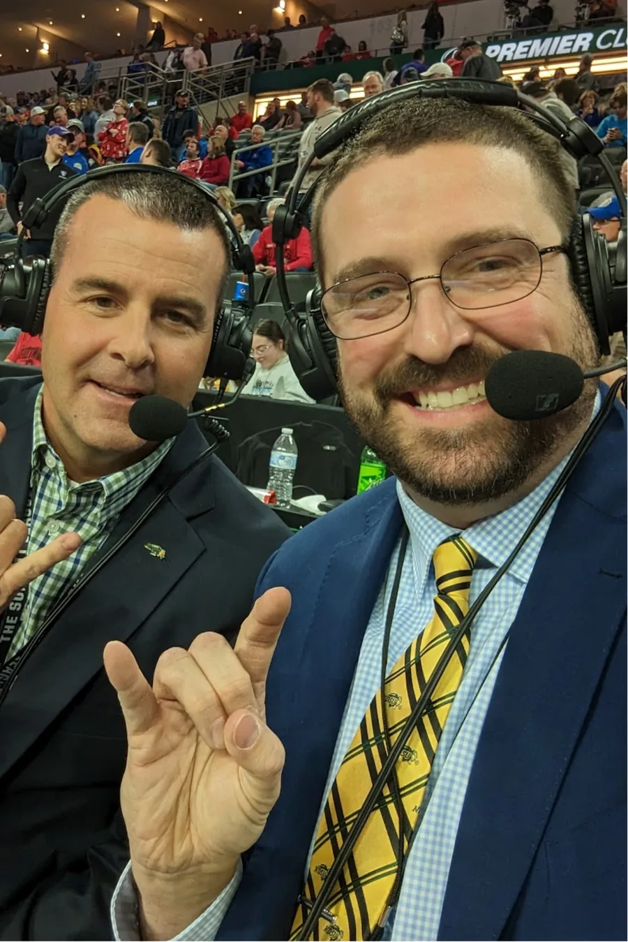 Rob Hipp with Matt Larsen